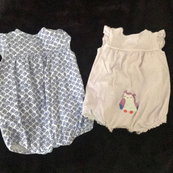 Two Carter’s rompers - Picture 2 of 3